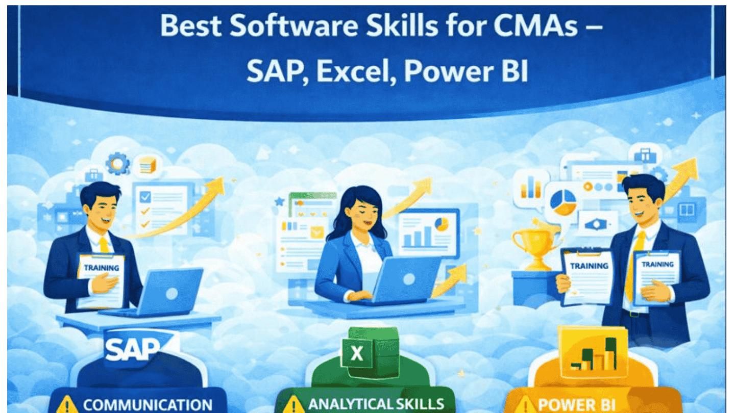Best Software Skills for CMAs SAP, Excel & Power BI Explained