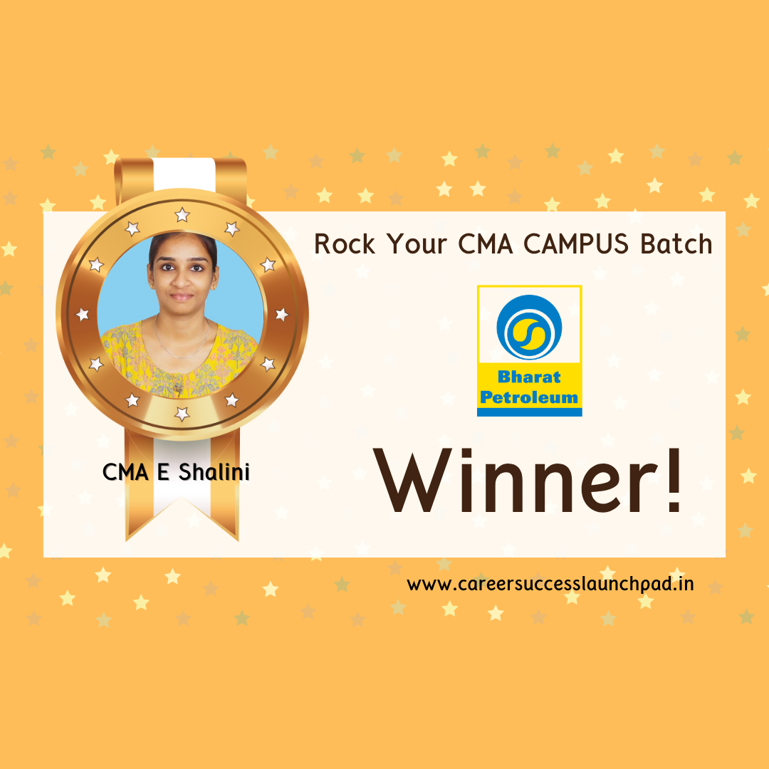 CMA fresher placement success story 60 | Career Success Launchpad