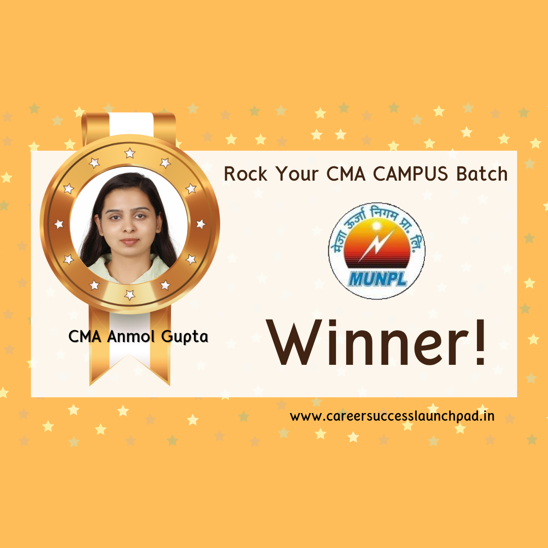 CMA placement preparation success story 146 | Career Success Launchpad