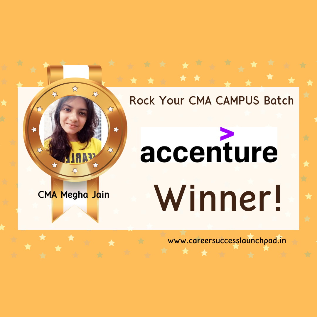 CMA fresher placement success story 54 | Career Success Launchpad