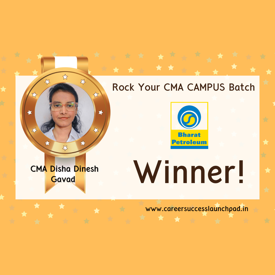 CMA fresher placement success story 61 | Career Success Launchpad