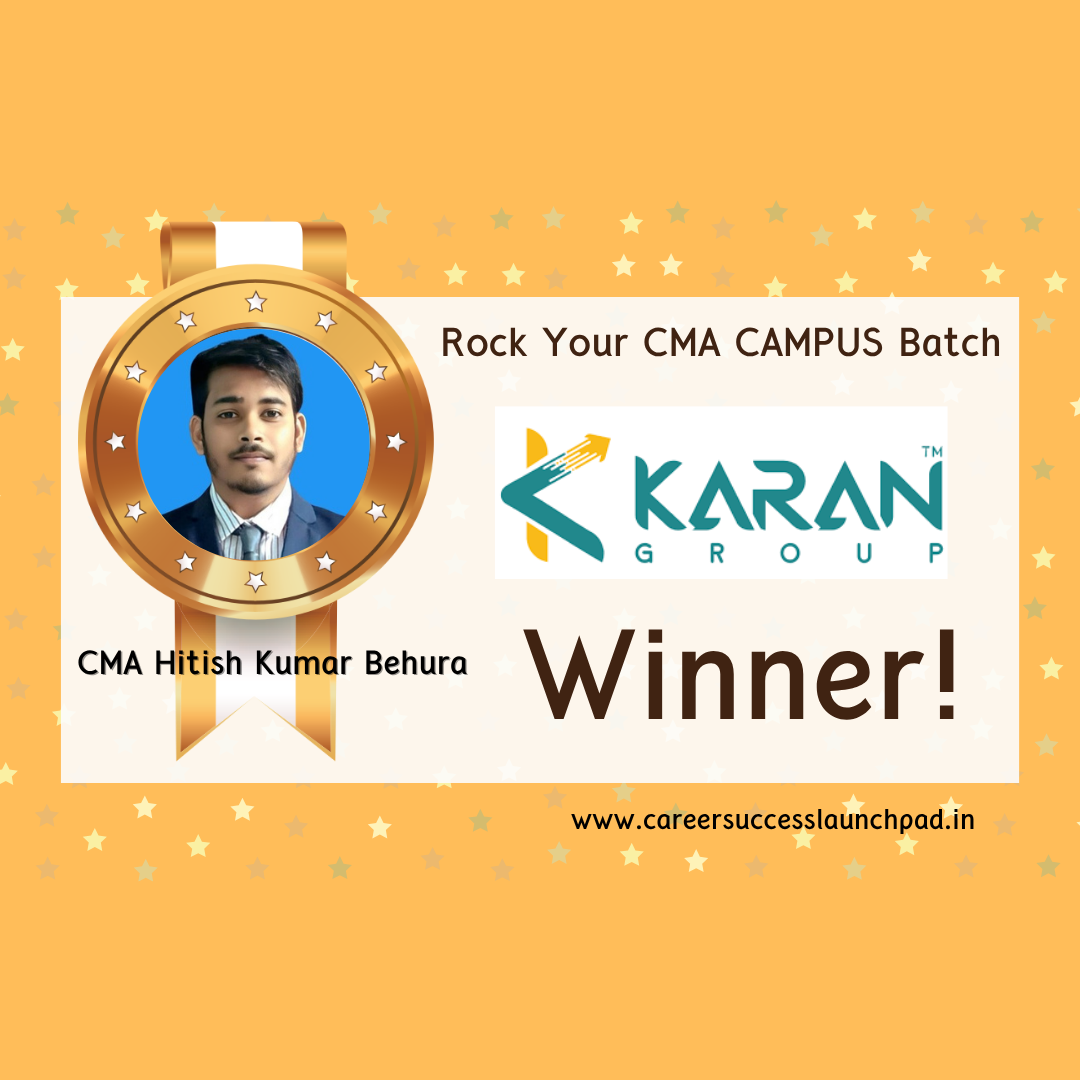 CMA placement preparation success story 149 | Career Success Launchpad
